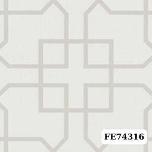 Giấy dán tường Sangetsu Fine – FE74316 - Họa tiết màu trắng sáng