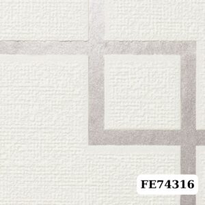 Giấy dán tường Sangetsu Fine – FE74316 - Họa tiết màu trắng sáng