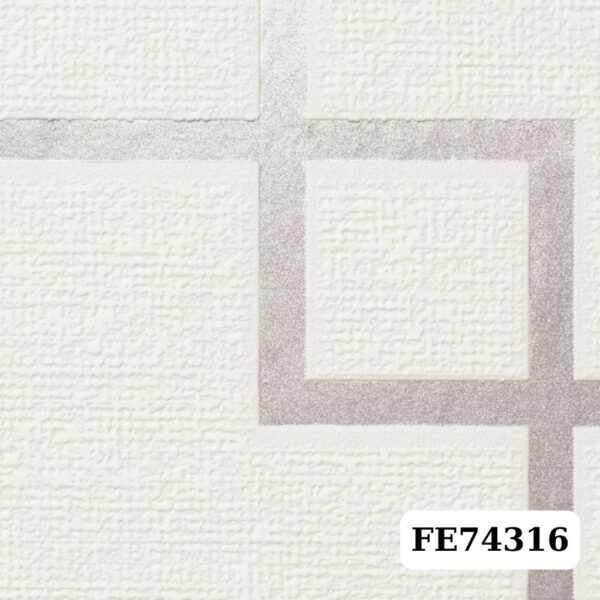 Giấy dán tường Sangetsu Fine – FE74316 - Họa tiết màu trắng sáng