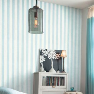 Giấy dán tường Sangetsu Fine – FE74420 - Kẻ sọc màu xanh