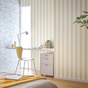 Giấy dán tường Sangetsu Fine – FE74422 - Kẻ sọc màu vàng
