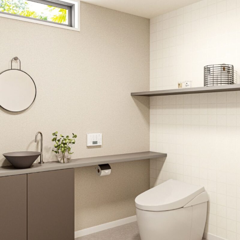 Rất phù hợp cho các khu vực thường xuyên tiếp xúc với nước.
