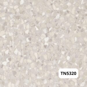 Film dán nội thất Reatec - TN5320 - Trắng kem vân đá Terrazzo