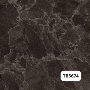 Film dán nội thất Reatec - TB5674 - Màu đá nâu đen