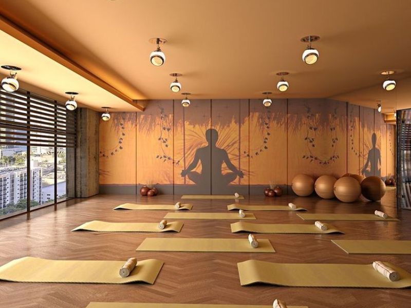 Lý tưởng cho phòng tập thiền, giúp tăng sự thư giãn