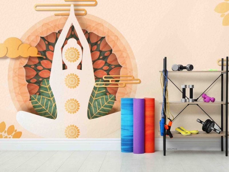 phù hợp với mọi không gian, từ phòng tập lớn đến góc yoga tại nhà