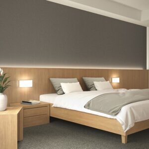 Giấy dán tường Sangetsu Faith - TH30048 - Vân vải nâu đậm