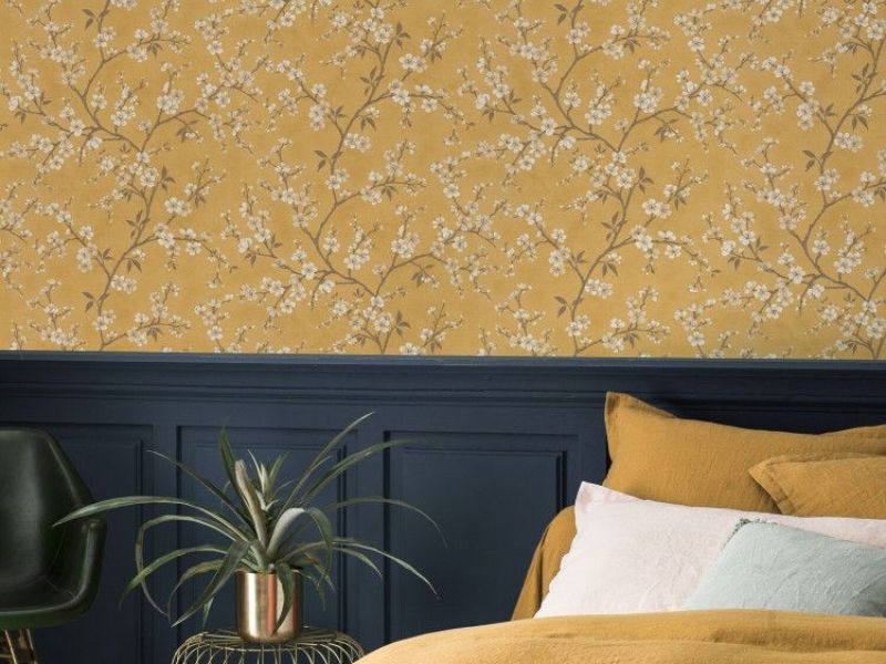 Giấy dán tường trang trí tết