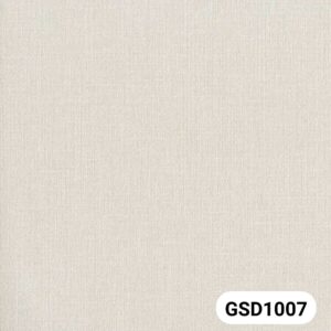Giấy dán tường vải không dệt - GSD1007 - Màu trắng kem