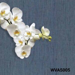 Giấy dán tường Vinyl đế vải - WVA5012 - Màu xanh dương đậm