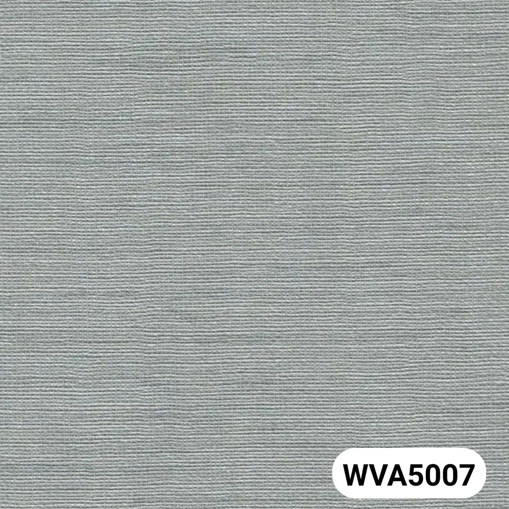 Giấy dán tường Vinyl đế vải - WVA5007 - Màu xám bạc