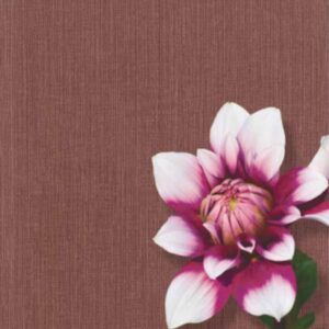 Giấy dán tường Vinyl đế vải - WVA5013 - Màu đỏ đậm