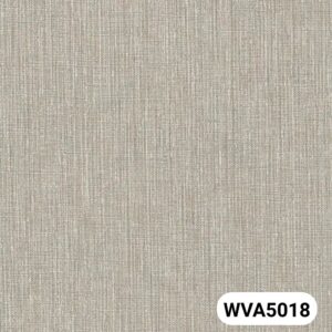Giấy dán tường Vinyl đế vải - WVA5018 - Màu ghi sáng
