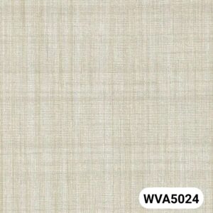 Giấy dán tường Vinyl đế vải - WVA5024 - Vân kẻ trắng be