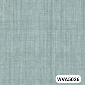 Giấy dán tường Vinyl đế vải - WVA5026 - Màu xanh ngọc