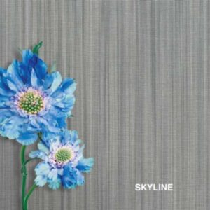 Giấy dán tường Vinyl đế vải - WVA5038 - Kẻ sọc màu xám