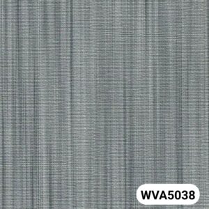 Giấy dán tường Vinyl đế vải - WVA5038 - Kẻ sọc màu xám