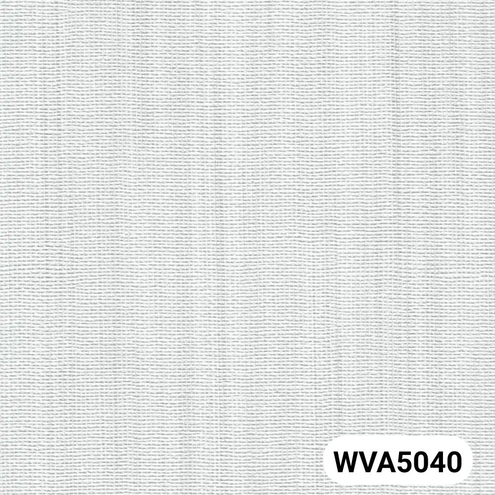 Giấy dán tường Vinyl đế vải - WVA5040 - Kẻ sọc trắng