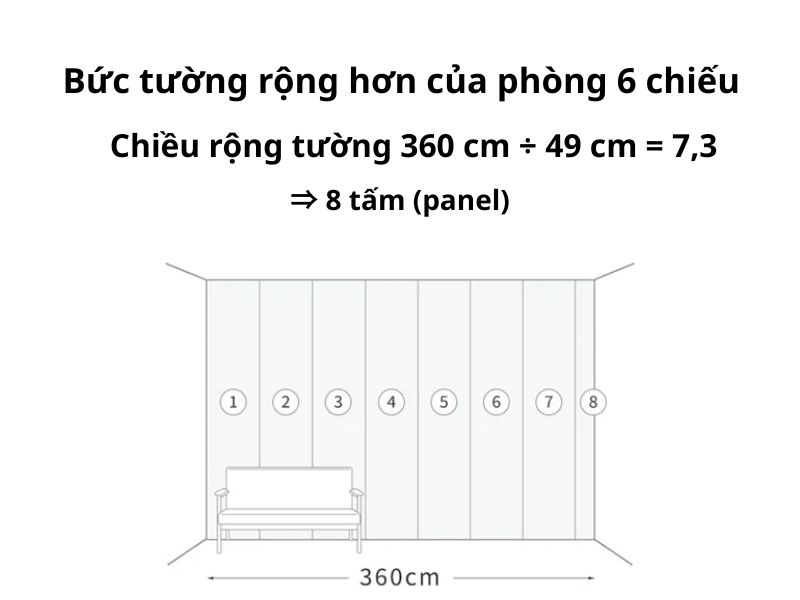 Cách dán giấy dán tường có keo dán sẵn