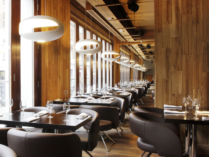 Giấy dán tường nhà hàng