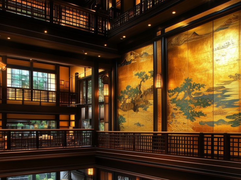 Bí quyết biến hóa không gian hút khách nhờ giấy dán tường nhà hàng