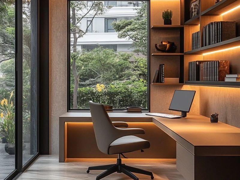 Giấy dán tường phòng làm việc