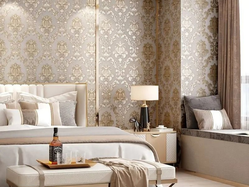 Giấy dán tường chất liệu PVC