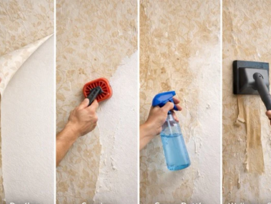 5 cách vệ sinh keo giấy dán tường siêu nhanh chóng