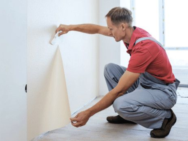 Tùy từng bề mặt mới có thể dán giấy dán tường