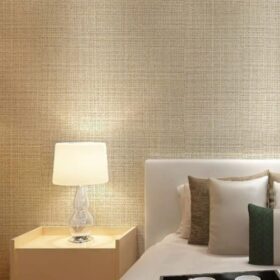 Giấy dán tường vân vải đẹp – Xu hướng trang trí nội thất hiện đại