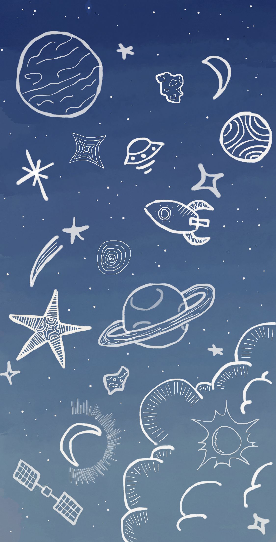 Giấy dán tường Galaxy
