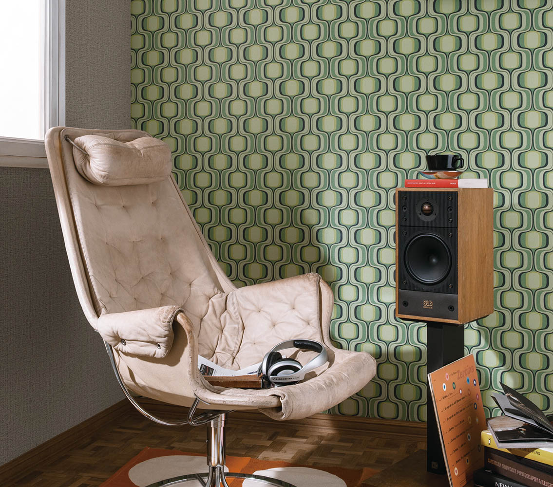 Giấy dán tường studio