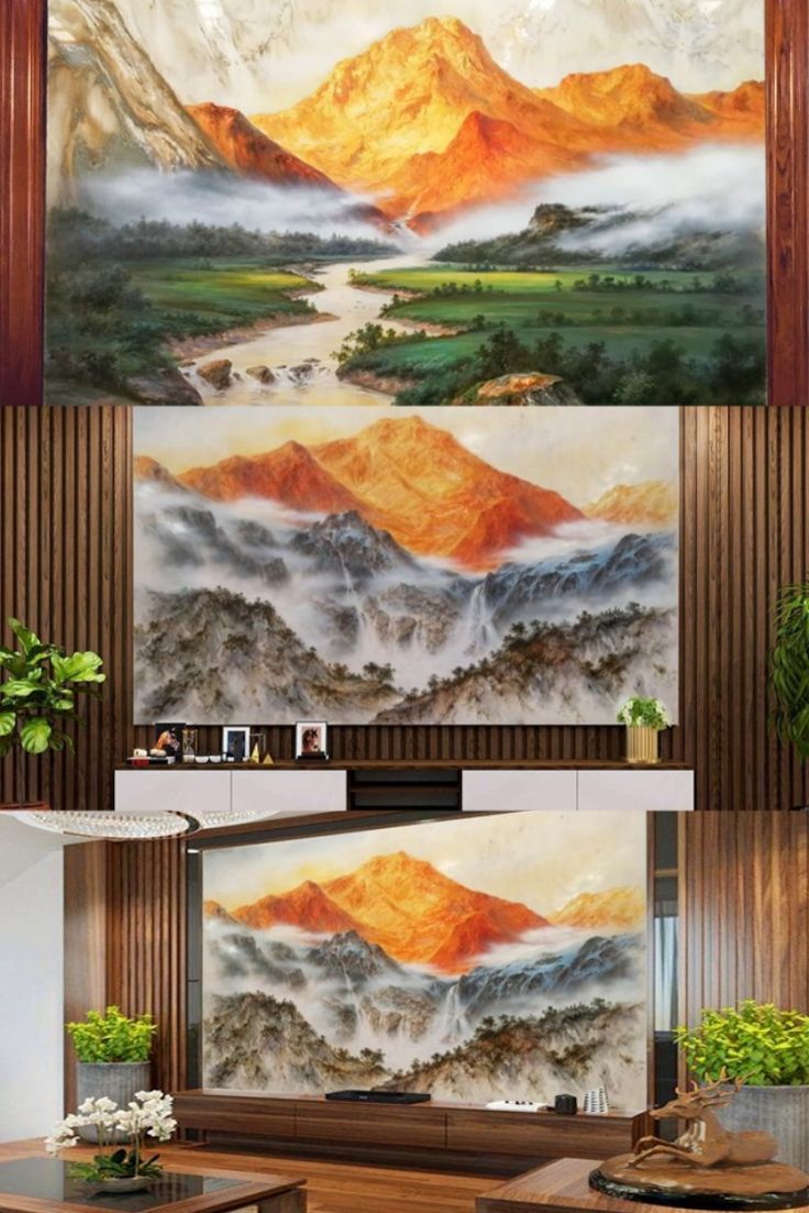 Báo giá tranh dán tường khổ lớn