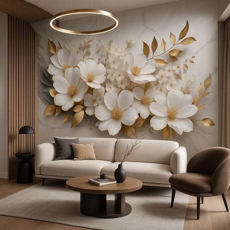 giấy dán tường 3d đẹp