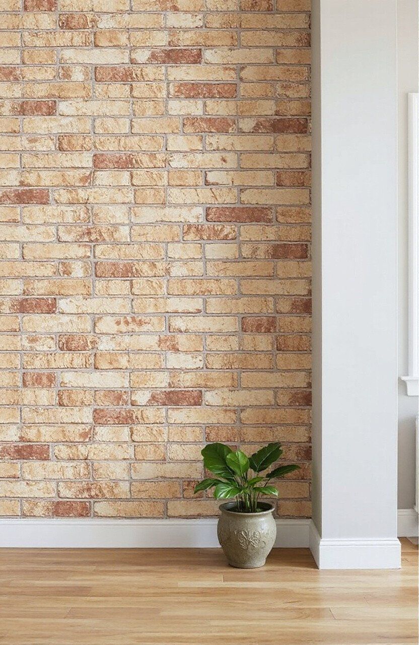 Giấy dán tường giả gạch mua ở đâu